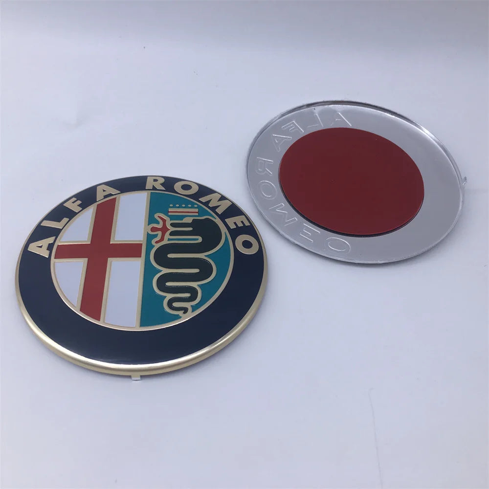 Alfa Romeo Giulietta GTAM Front Grill Emblem 74mm 2pcs
