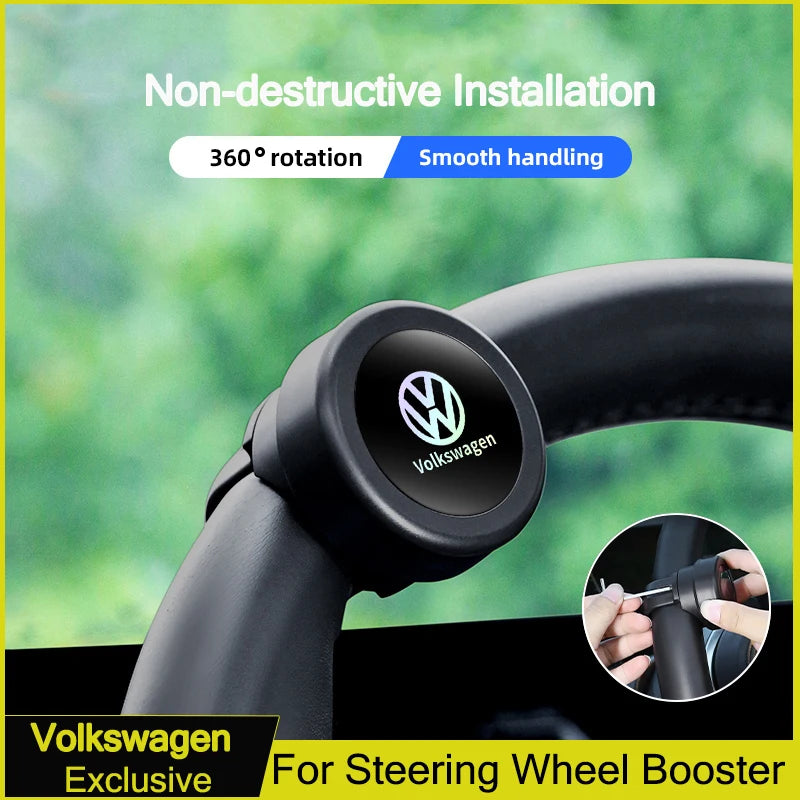 Volkswagen Steering Wheel Spinner Knob