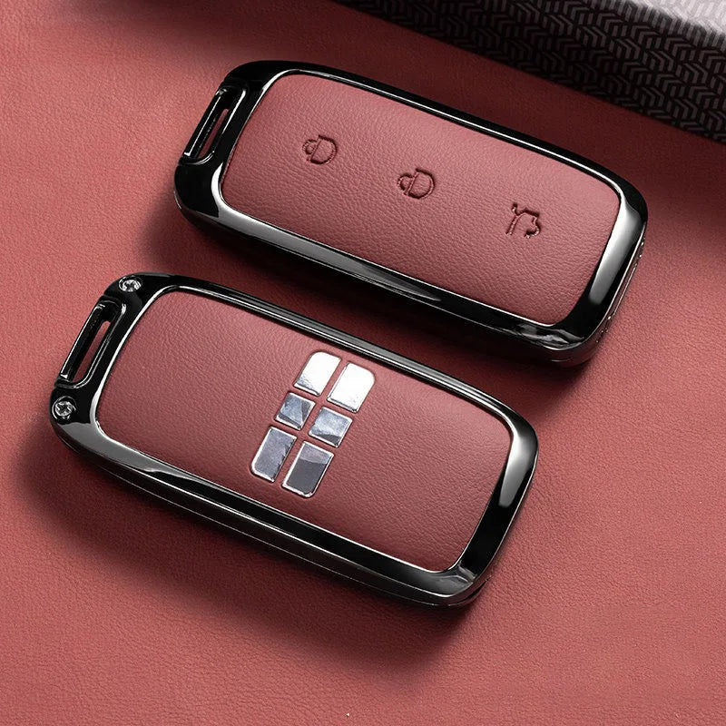 Protective Key Case for Geely Galaxy M9 EX5 E5 L7 Remote Fob Shell