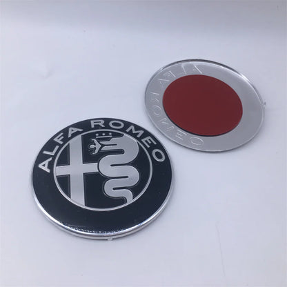 Alfa Romeo Giulietta GTAM Front Grill Emblem 74mm 2pcs