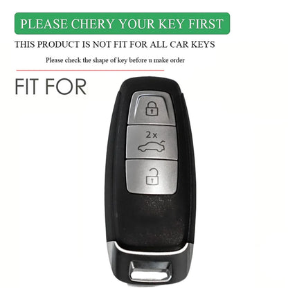 Audi Silicone Smart Key Case — A3 8Y, A6, A7, Q5, Q8, e-tron