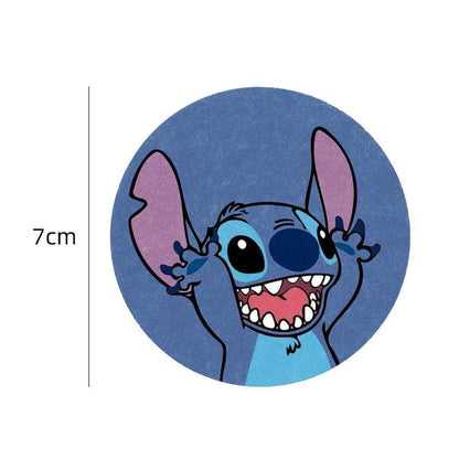 Stitch 3D Anti-Slip Car Cup Holder Coaster Cartoon Auto Interior
