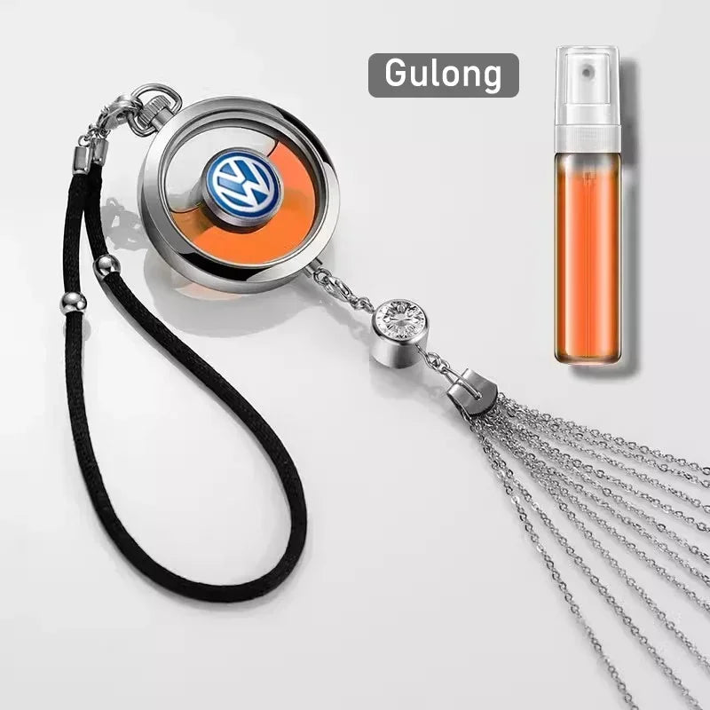 VW Metal Lace Car Air Freshener Pendant