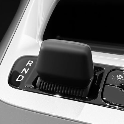 Geely EX2 / Proton e.MAS 5 Silicone Gear Shift Cover - Geely star wishes - obsidian black [minimalist] gear shift knob cov…