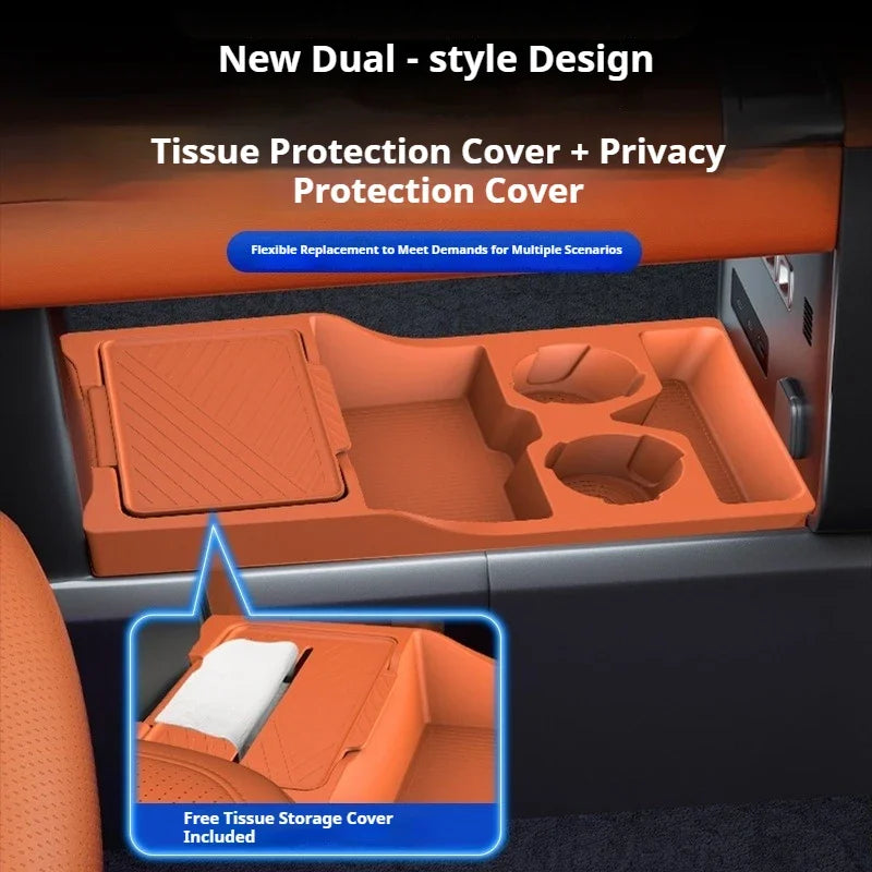 BYD Ti7 Lower Centre Console Silicone Storage Box