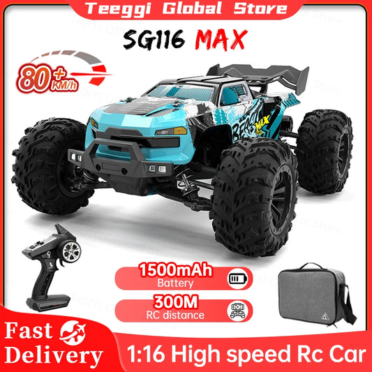 RC 4WD Drift Car, High-Speed Racing (80/40KMH) - SG116 PRO 1B FB