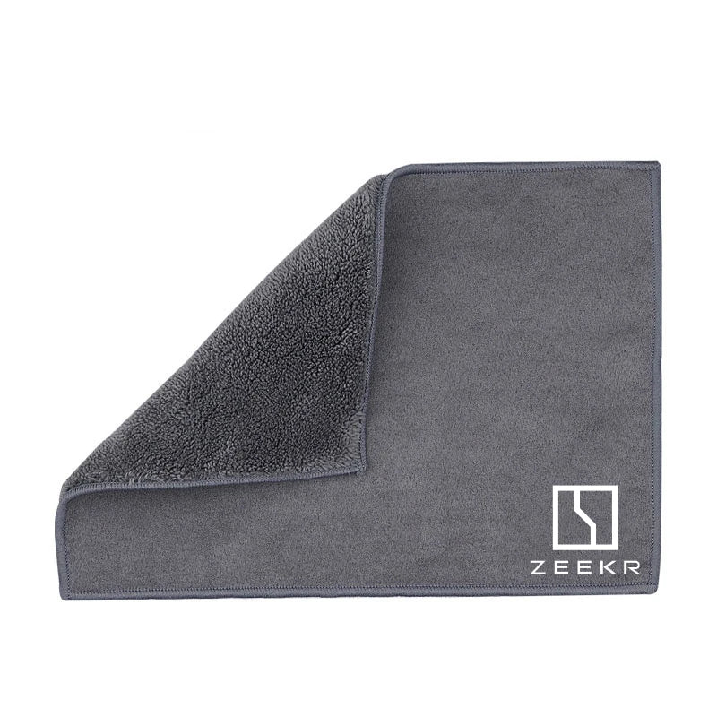 Zeekr Microfibre Cleaning Towel - Gray