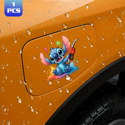 Disney Stitch Scratch-Cover Car Sticker Vinyl Bumper Decal