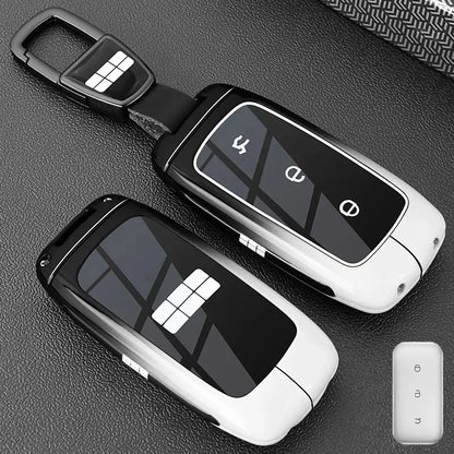 Zinc Alloy Leather Key Case Cover for Geely Galaxy EX5 E5 L6 L7