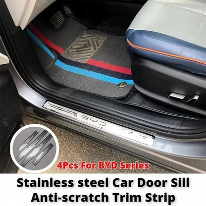 BYD Stainless Steel Door Sill Protector