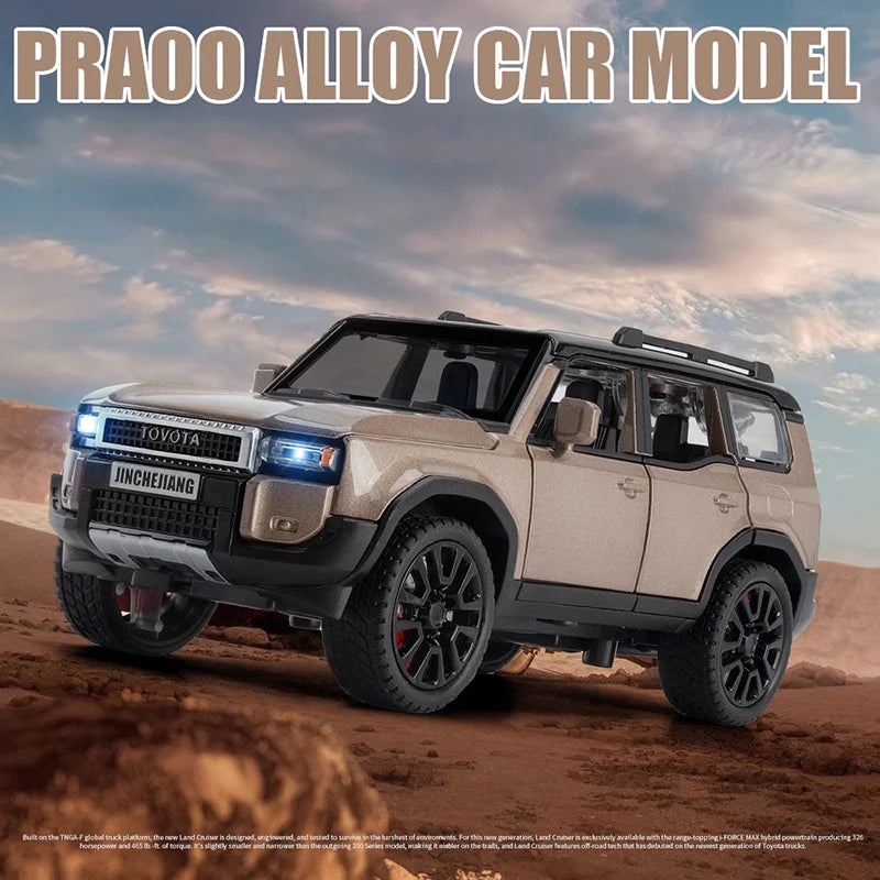 Toyota Prado Land Cruiser 1:32 Scale Die-Cast Metal Alloy Model Car