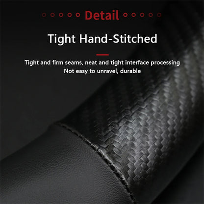 Mazda Carbon Fiber Leather Steering Wheel Cover