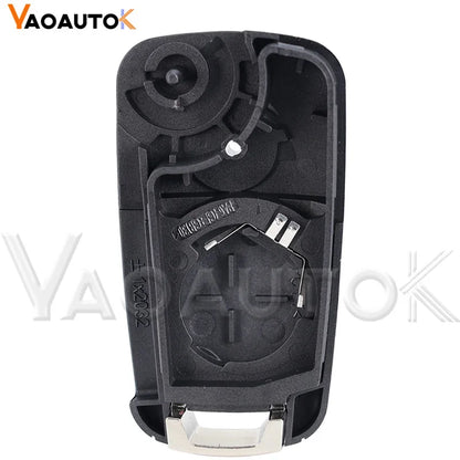 Opel & Vauxhall Remote Key Shell — Corsa, Astra, Zafira, HU100