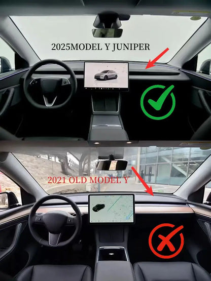 Magnetic Phone Mount for Tesla Model 3 Highland & Model Y 2024–2025 Anti-Vibration