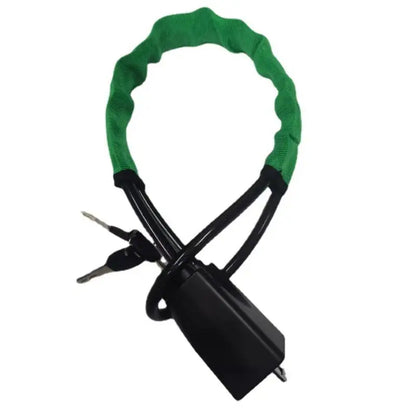 Steel Car Steering Wheel Lock with Seat Belt Anti-Theft, 2 Keys