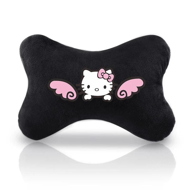 Hello Kitty Neck Support Pillow Auto Headrest Car Seat Cushion