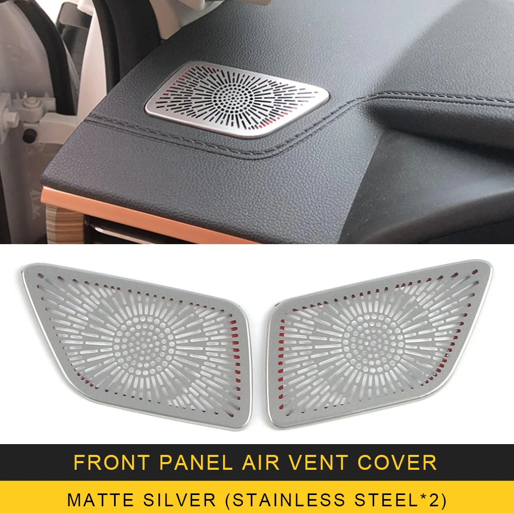 Haval Jolion Interior Trim Covers - Front Matte Silvery
