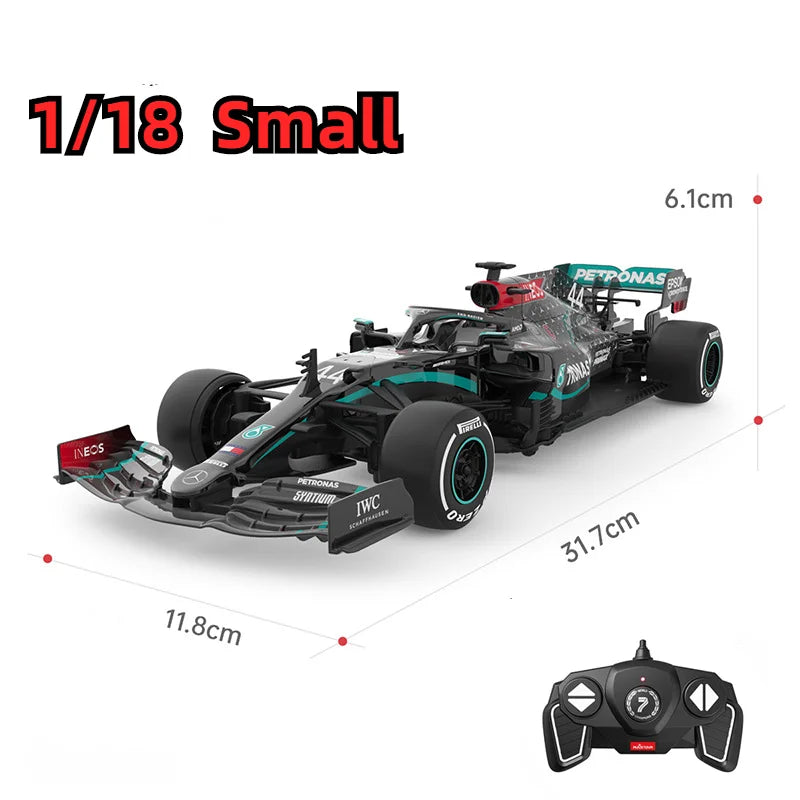 F1 RC Car – Formula Racing Remote Control Toy Model - 1-18 Small SLR