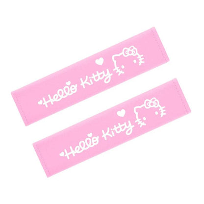 Hello Kitty Bilbelte Skulderpute - Myk tegneserie Bil Sikkerhetstrekk