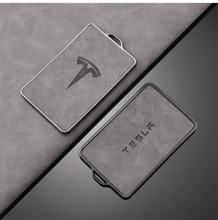 TPU Leather NFC Key Case Cover Tesla Model 3 S X Y Protection
