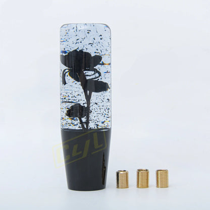 JDM Flower Acrylic Gear Shift Knob Universal 15cm Racing