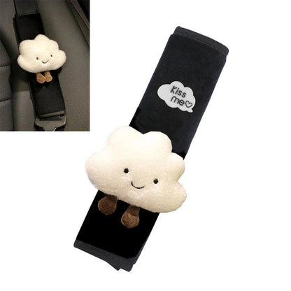 Cartoon Cloud Car Seat Belt Cover Shoulder Cushion Pad Child Safety