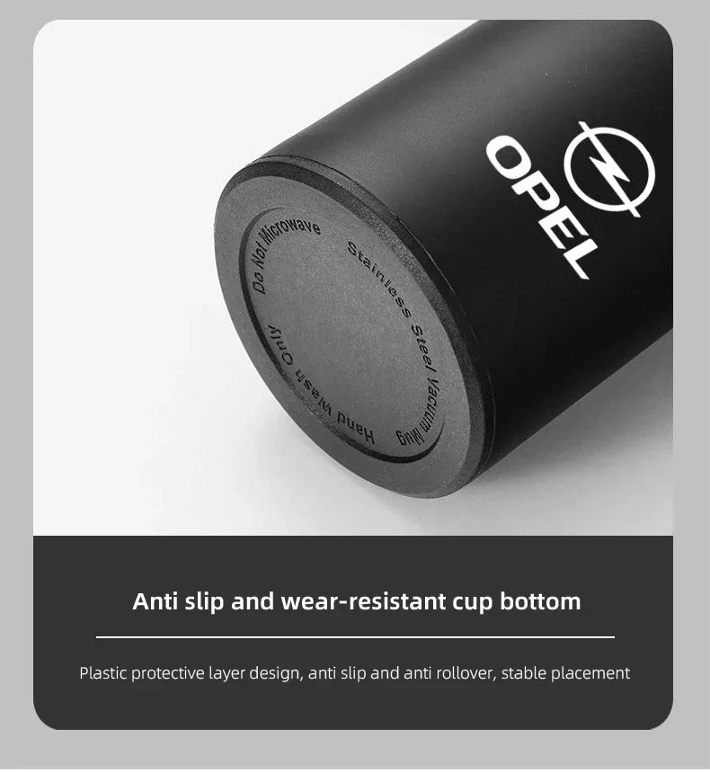 Opel Smart Thermos Bottle 500ML - White