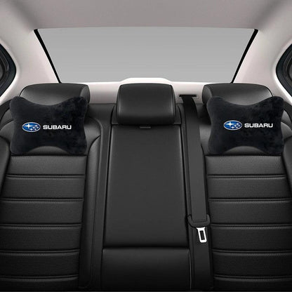 Subaru Neck Support Pillow Car Headrest - Embroidered