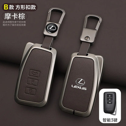 Zinc Alloy Car Key Case Cover for Lexus NX GS RX IS ES GX LX RC Models