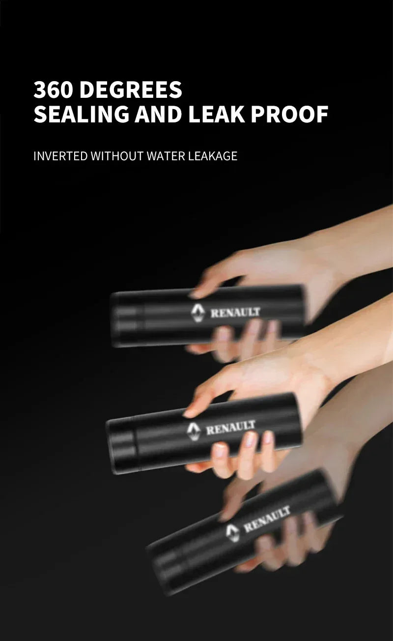 Renault Smart Thermos Bottle 500ml - Black
