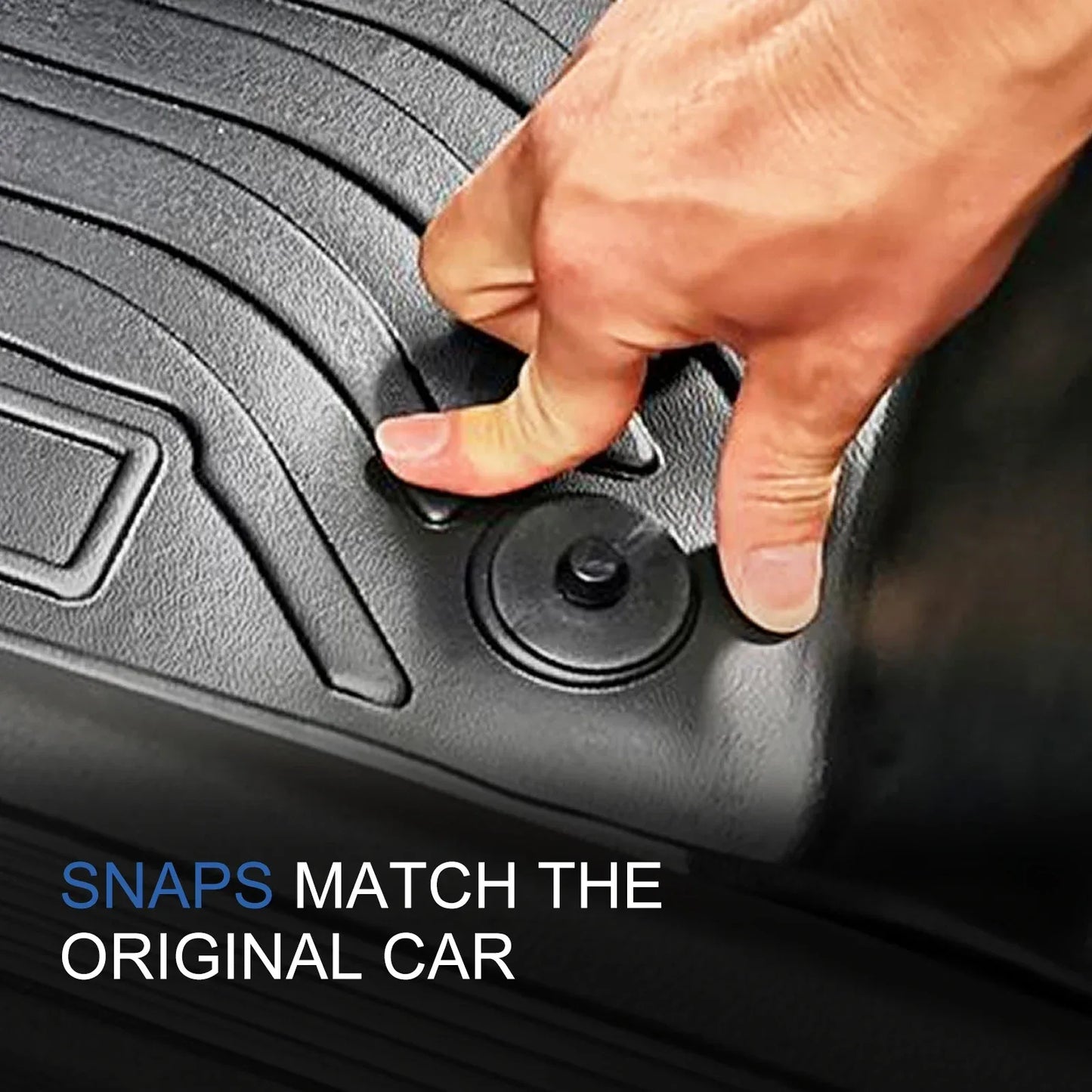 MG MG4 EV Floor Mats 2022-2024 TPE 3D All Weather Car Trunk Pad Set - Trunk A