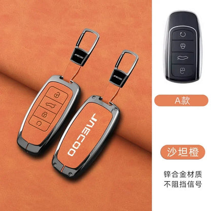 Zinc Alloy Remote Key Cover for JAECOO J7 J8 Chery Models