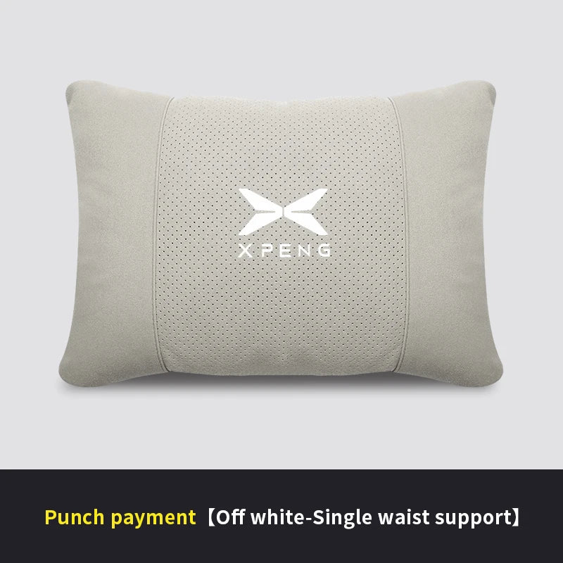 XPeng Neck Pillow and Lumbar Cushion - Beige Waist pad
