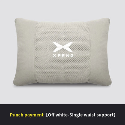 XPeng Neck Pillow and Lumbar Cushion - Beige Waist pad