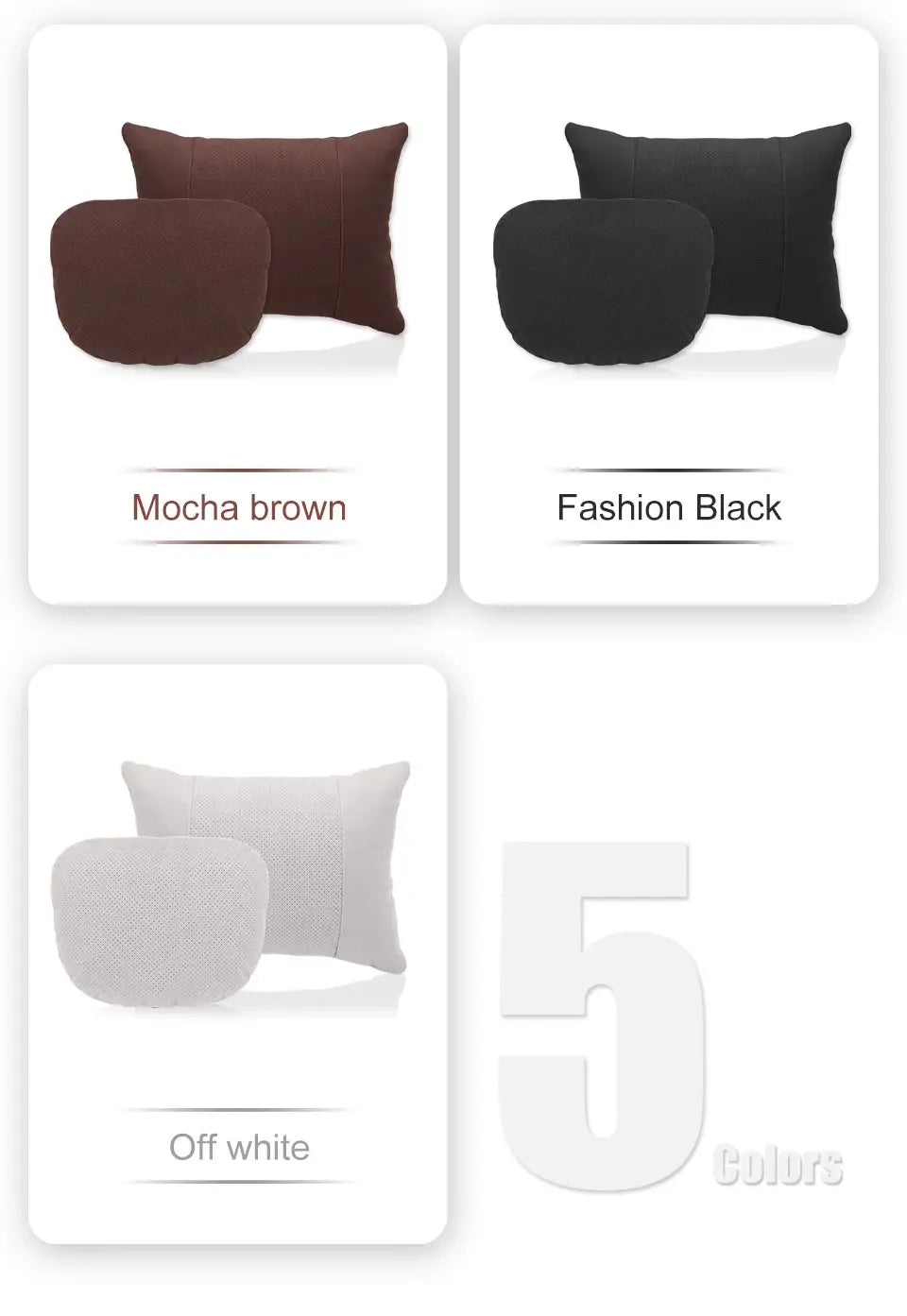 JETOUR Car Headrest Lumbar Support Pillow T2 T3 X70 X90 X95 - headrest red