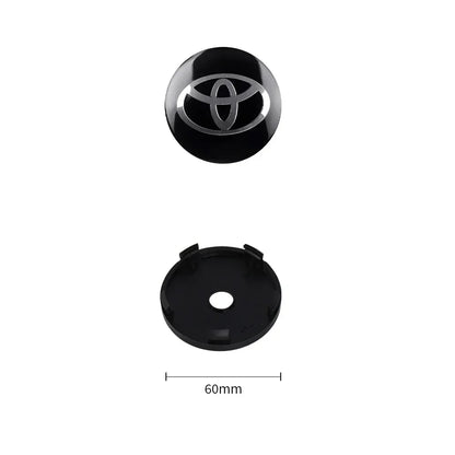 4Pcs 60MM Toyota Wheel Center Hub Caps