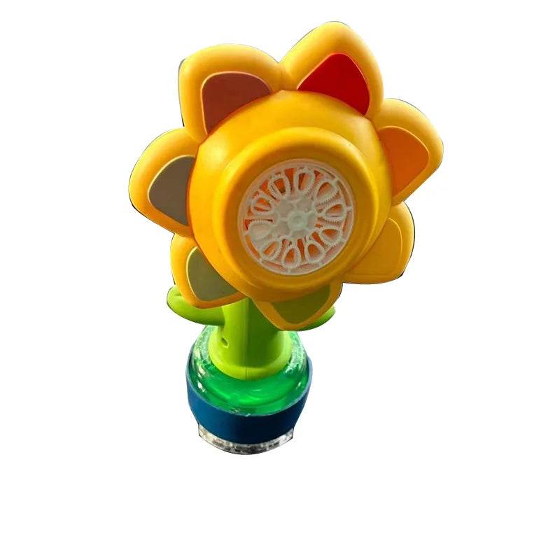 Sunflower Car Bubble Machine – Remote Controlled with Lights - 
