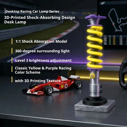 Car Shock Absorber Coilover Spring Ambient Light Lamp