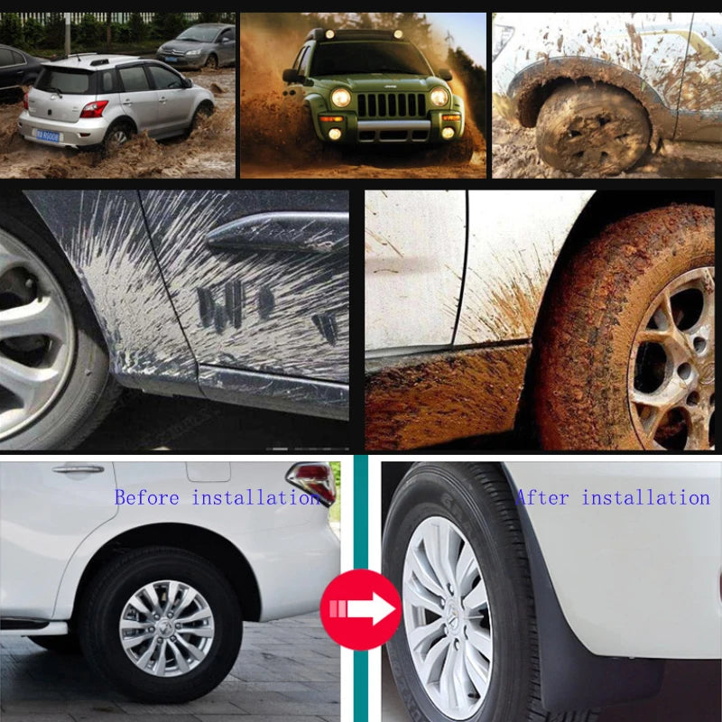 BYD Ti7 Mud Flaps and Splash Guards