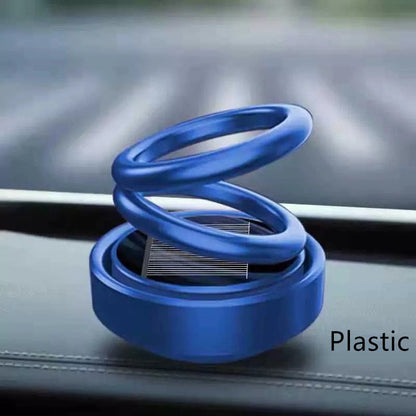 Solar Auto-Rotation Car Air Freshener – Perfume Diffuser for Car Interior