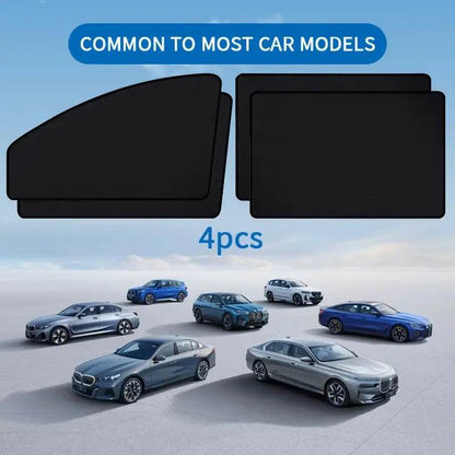 Universal Car Sunshade Set - Translucent Mesh