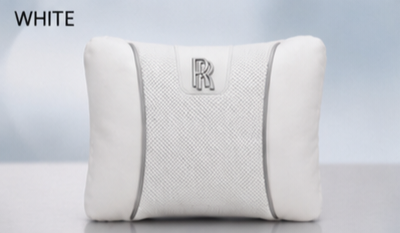 Rolls-Royce Car Neck Pillow & Lumbar Support Cushion - Lumbar White