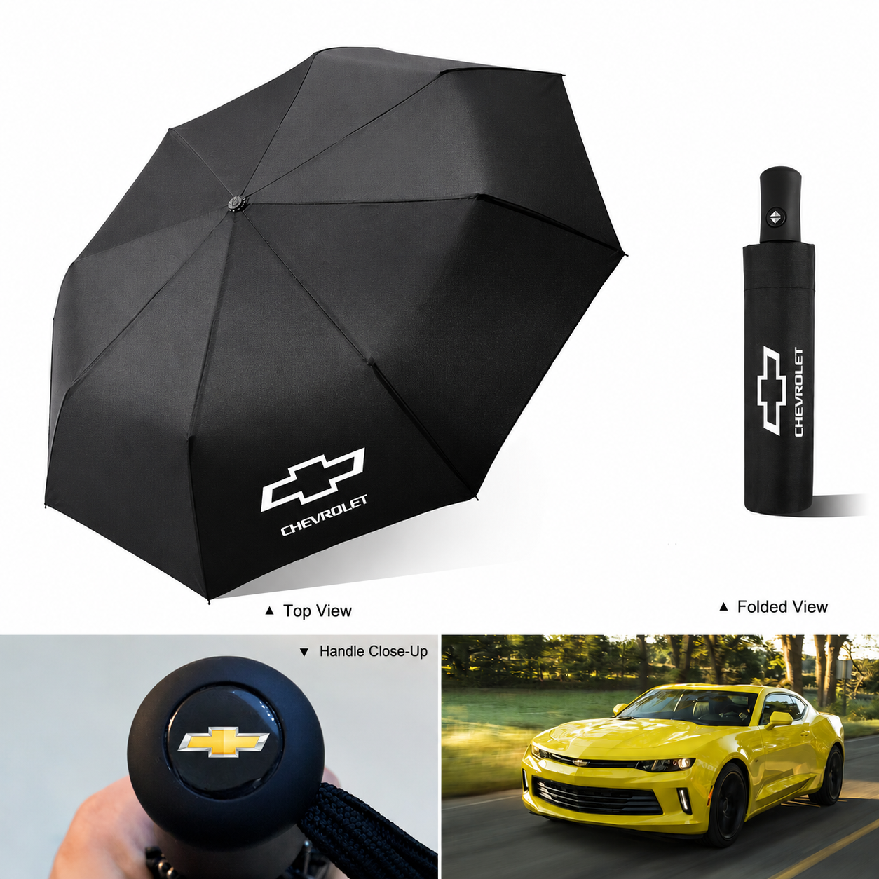 Chevrolet Branded Fully Automatic Umbrella