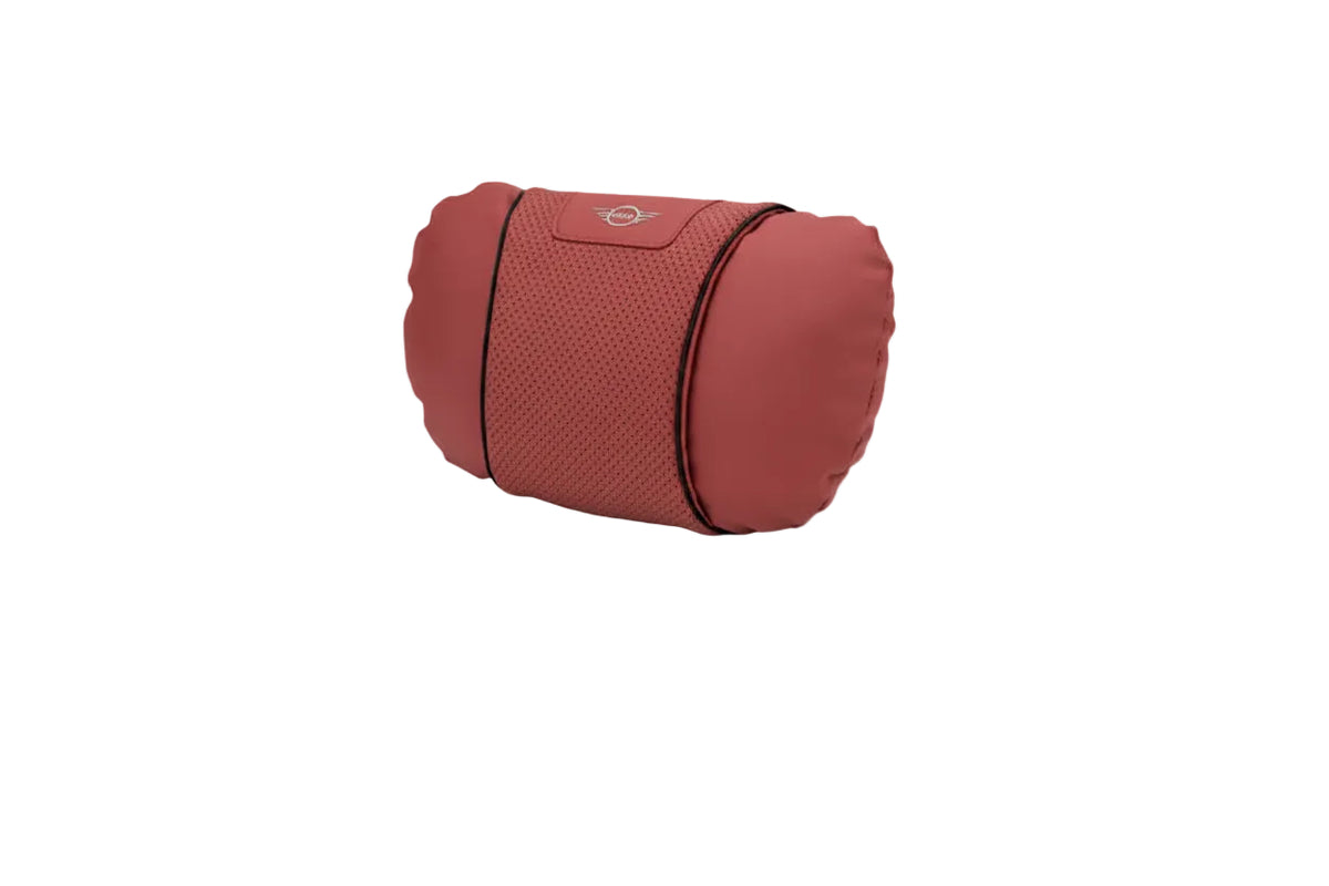 MINI Cooper Neck Pillow & Lumbar Support Cushion - Red / Headrest
