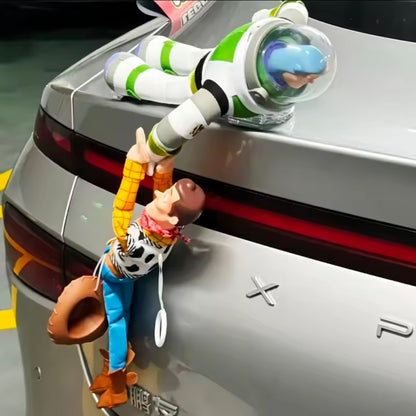 Plyschbilar från Toy Story – Woody & Buzz hängande dekorationer