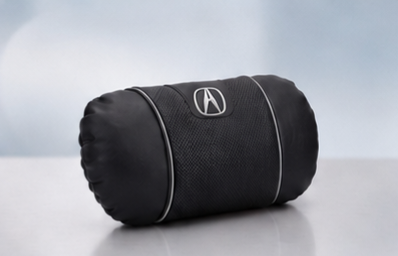 Acura Car Neck Pillow & Lumbar Support Cushion - Headrest Black