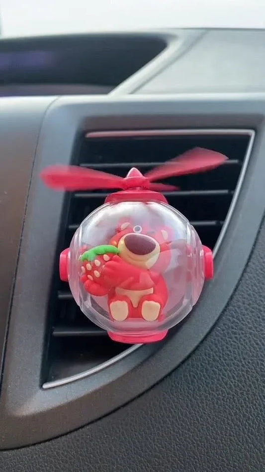 Lotso Flying Ball Car Air Freshener with LED Light