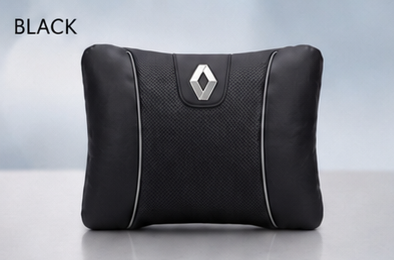 Renault Car Neck Pillow & Lumbar Support Cushion Set