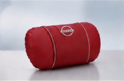 Nissan Car Neck Pillow & Lumbar Support Cushion Set