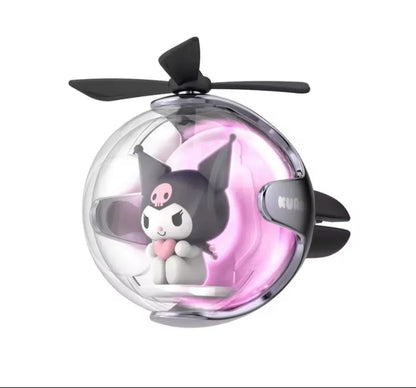 Hello Kitty & Friends Flying Ball Car Air Freshener with LED Light